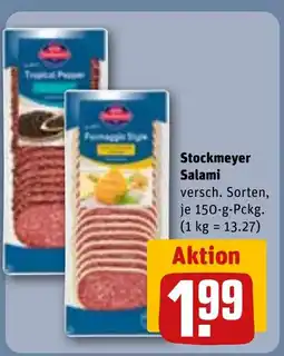 REWE DE Stockmeyer Salami tilbud