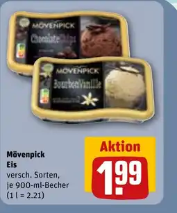 REWE DE Mövenpick Eis tilbud