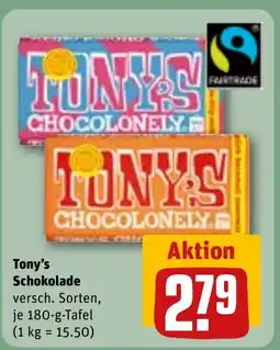 REWE DE Tony's Schokolade tilbud