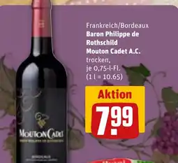 REWE DE Baron Philippe de Rothschild Mouton Cadet A.C. tilbud