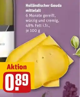 REWE DE Holländischer Gouda mittelalt tilbud