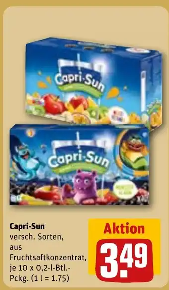 REWE DE Capri-Sun tilbud