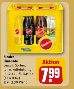 REWE DE Sinalco Limonade tilbud