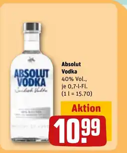 REWE DE Absolut Vodka tilbud