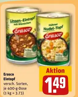 REWE DE Erasco Eintopf tilbud