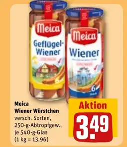 REWE DE Meica Wiener Wiener tilbud