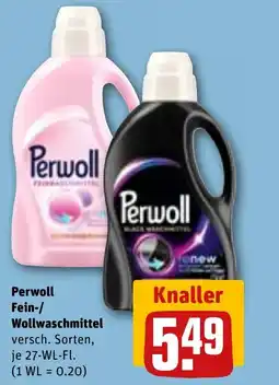 REWE DE Perwoll Fein-/ Wollwaschmittel tilbud