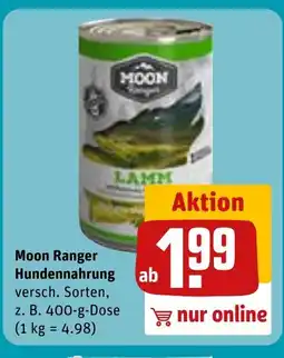 REWE DE Moon Ranger Hundennahrung tilbud