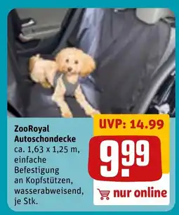 REWE DE ZooRoyal Autoschondecke tilbud