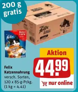 REWE DE Felix Katzennahrung tilbud