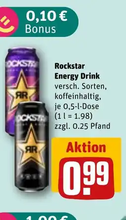 REWE DE Rockstar Energy Drink tilbud