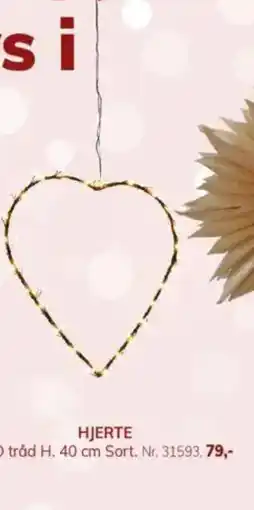 Daells Bolighus Hjerte tilbud