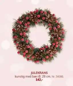 Daells Bolighus Julekrans tilbud
