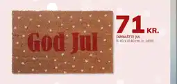 Daells Bolighus Dørmåtte jul tilbud