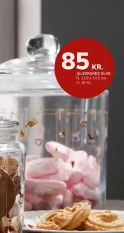 Daells Bolighus Julekrukke glas tilbud
