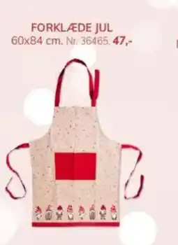 Daells Bolighus Forklæde jul tilbud