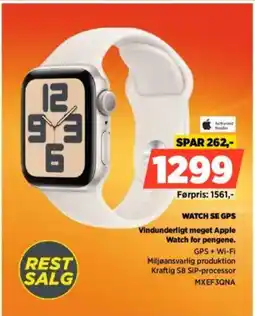 Power WATCH SE GPS MXEF3QNA tilbud