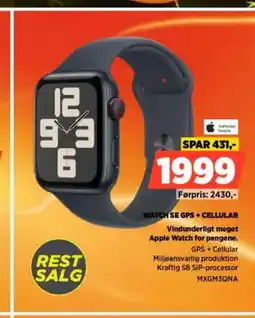 Power WATCH SE GPS + Cellular MXGM3QNA tilbud