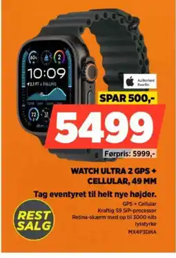Power WATCH ULTRA 2 GPS + Cellular, 49 MM MX4P3DHA tilbud