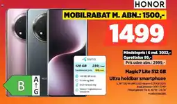 Power HONOR Magic7 Lite 512 GB HON5109BQBE tilbud