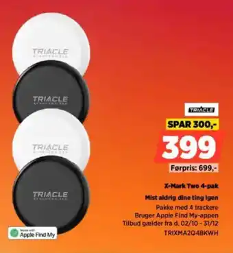 Power X-Mark Two TRIXMA2Q4BKWH tilbud
