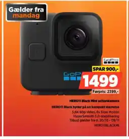 Power HERO11 Black Mini actionkamera HERO11BLACKMI tilbud