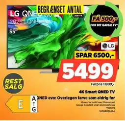 Power LG 4K Smart QNED TV 55QNED86A6A tilbud