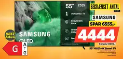 Power SAMSUNG 55" QLED 4K Smart TV TQ55Q7F4BUXXC tilbud