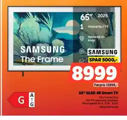 Power SAMSUNG 65" QLED 4K Smart TV TQ65L503FAUXX tilbud