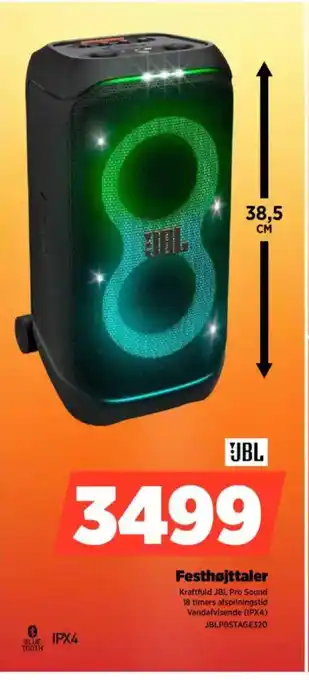 JBL Festhøjttaler JBLPBSTAGE320