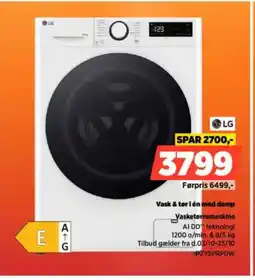 Power LG Vasketørremaskine PZYSPRPOW tilbud