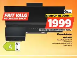 Power Thermex Elegant design Emhætte T5402140822 tilbud