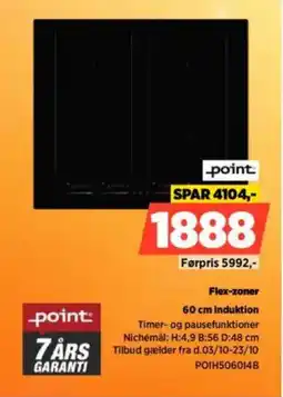 Power Point Flex-zoner POIH506014B tilbud
