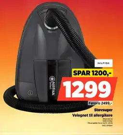 Power NILFISK Støvsuger DGCL13P08A1 tilbud