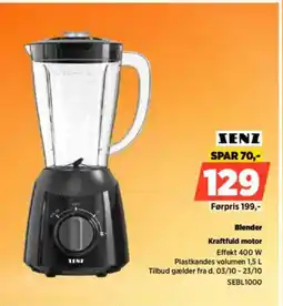Power SENZ Blender SEBL1000 tilbud
