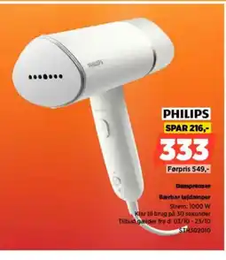 Power PHILIPS Damprenser STH302010 tilbud