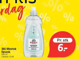 Fakta Tyskland 365 Minirisk Opvask tilbud