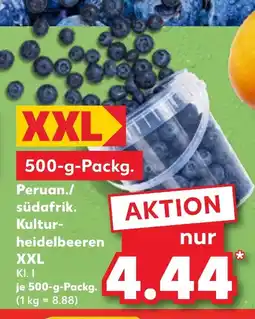 Kaufland DE Peruan./ südafrik Kultur- heidelbeeren XXL tilbud