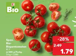 Kaufland DE Span. Bio- Rispentomaten tilbud
