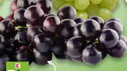 Kaufland DE Ital./span. Bio-Tafeltrauben, hell oder rot tilbud