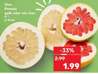 Chin. Pomelo gelb oder rot, lose