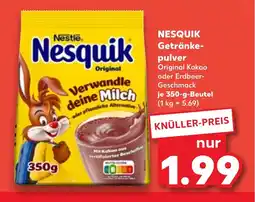 Kaufland DE NESQUIK Getränke- pulver tilbud