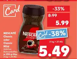 Kaufland DE NESCAFÉ Classic oder Classic Mild tilbud