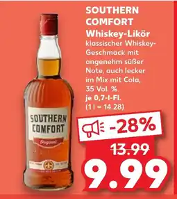 Kaufland DE SOUTHERN COMFORT Whiskey-Likör tilbud