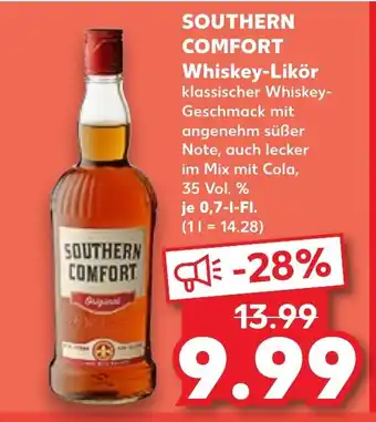 Kaufland DE SOUTHERN COMFORT Whiskey-Likör tilbud