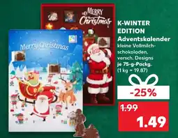 Kaufland DE K-Winter Edition Adventskalender tilbud