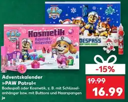 Kaufland DE Adventskalender Paw Patrol tilbud