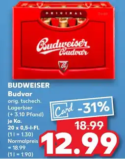 Kaufland DE BUDWEISER Budvar tilbud