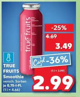 Kaufland DE TRUE FRUITS Smoothie tilbud