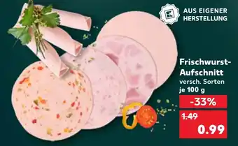 Kaufland DE Frischwurst- Aufschnitt tilbud